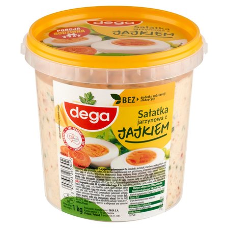 dega Sałatka jarzynowa z jajkiem 1 kg (2)