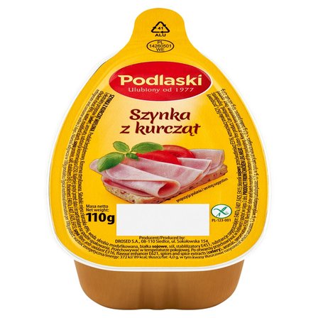 Podlaski Szynka z kurcząt 110 g (2)