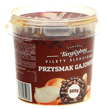 POMORSKI TARG RYBNY FILETY ŚLEDZIOWE PRZYSMAK GAJOWEGO 500G (11)