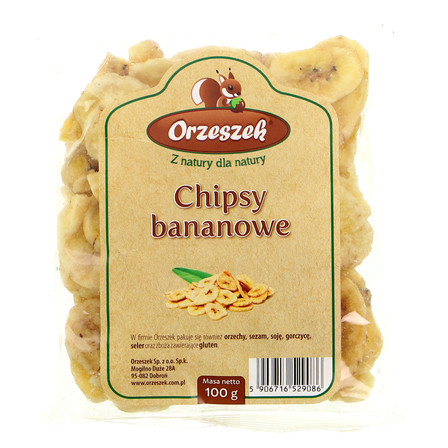 ORZESZEK CHIPSY BANANOWE 100G (1)
