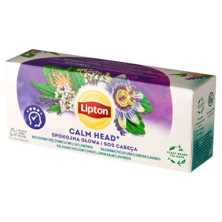 Lipton Herbatka ziołowa z naturalnym aromatem spokojna głowa 26 g (20 torebek) (2)