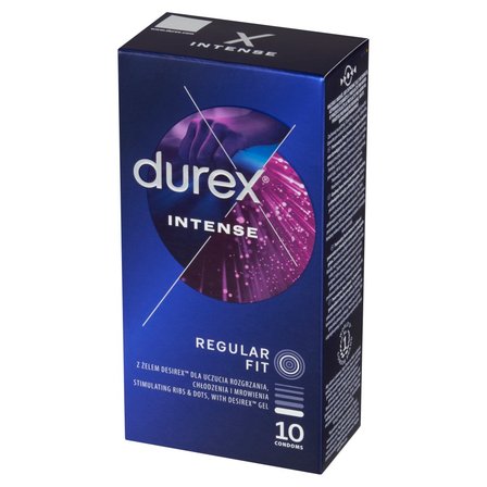 Durex Intense Wyrób medyczny prezerwatywy 10 sztuk (2)
