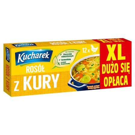 Kucharek Rosół z kury 120 g (12 x 10 g) (1)