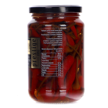 Prestige 1992 papryczki chili super pikantne w zalewie octowej 160g (2)