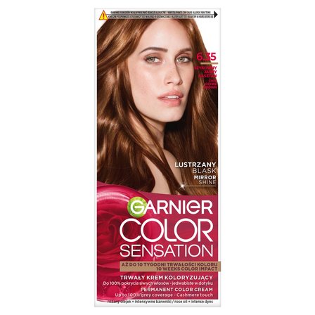 Garnier Color Sensation Farba do włosów 6.35 Szykowny jasny kasztan (1)