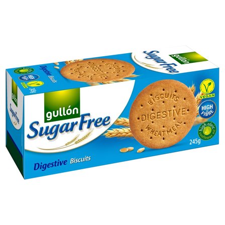 Gullón Digestive Sugar Free Pełnoziarniste ciastka pszenne 245 g (1)