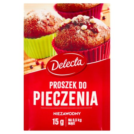 Delecta Proszek do pieczenia 15 g (1)