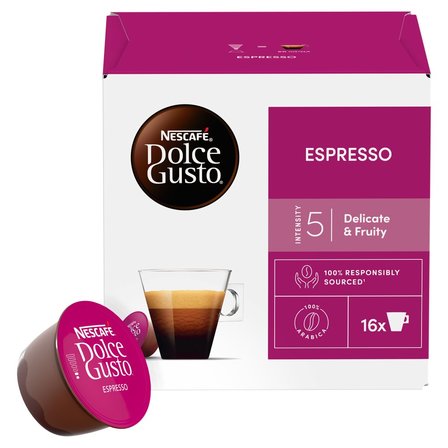 Nescafé Dolce Gusto Espresso Kawa w kapsułkach 88 g (16 x 5,5 g) (4)