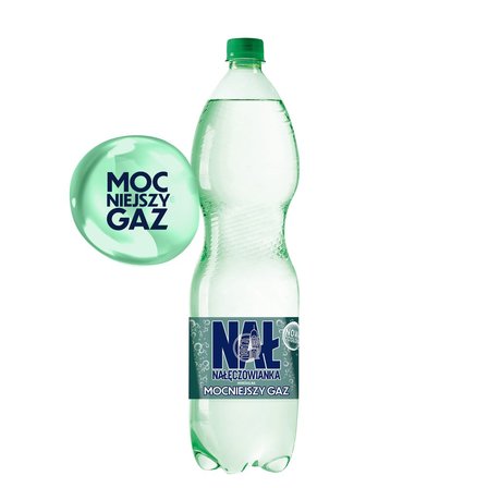 Nałęczowianka Woda mineralna mocniejszy gaz 1,5 l (2)