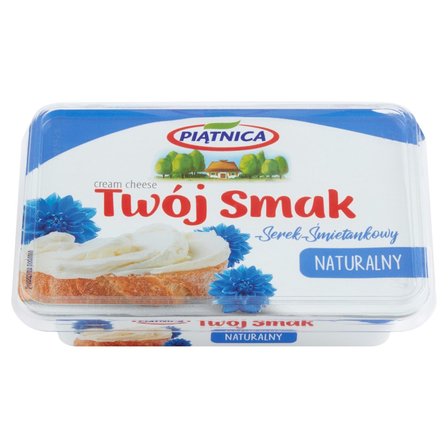 Piątnica Twój Smak Serek śmietankowy naturalny 135 g (2)