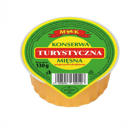 MK Konserwa turystyczna wieprzowo drobiowa 130g (1)