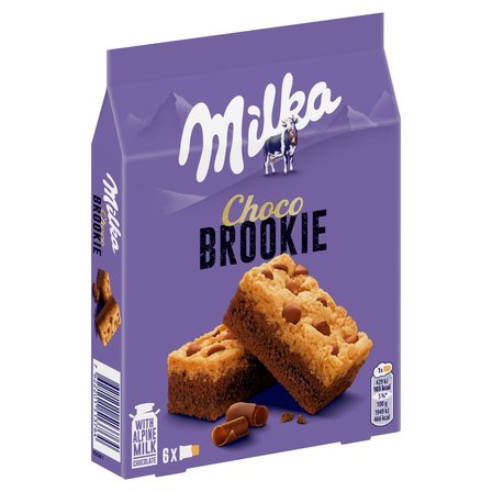 Milka Choco Brookie Ciastko z czekoladą 132 g (6 sztuk) (1)