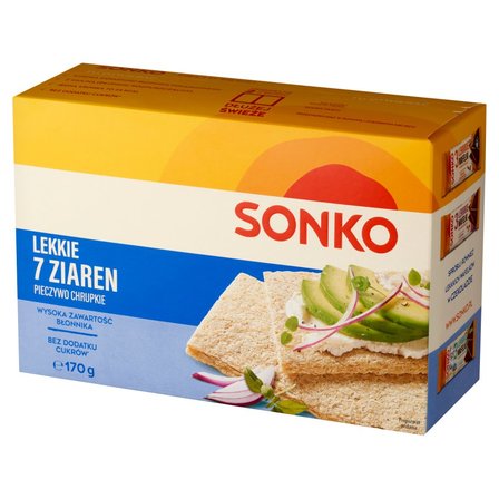 Sonko Pieczywo chrupkie lekkie 7 ziaren 170 g (2)