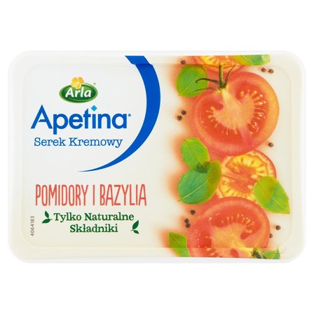 Arla Apetina Serek kremowy pomidory i bazylia 125 g (1)
