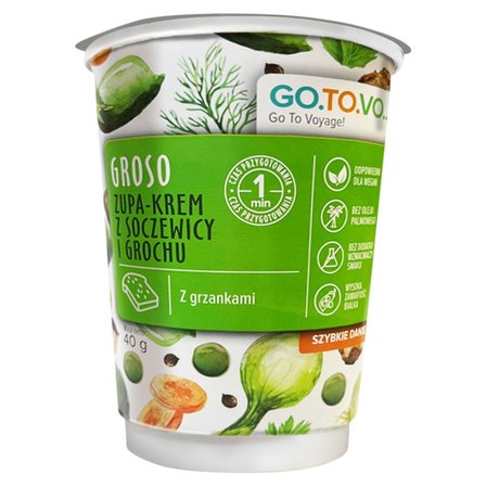 Go.To.Vo... Groso zupa-krem z soczewicy i grochu 40 g (1)