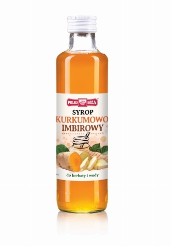 POLSKA RÓŻA SYROP KURKUMOWO-IMBIROWY 315ML (1)