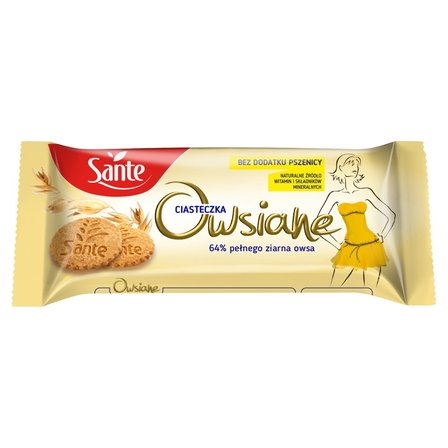 Sante Ciasteczka owsiane 138 g (1)