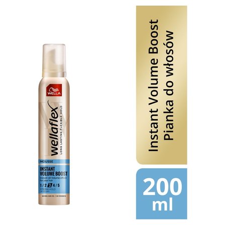 Wella Wellaflex Instant Volume Boost Pianka do włosów 200 ml (4)