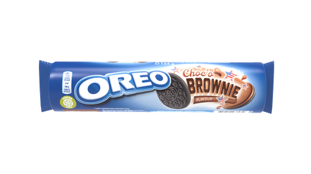 OREO Brownie Ciastka kakaowe z kremem kakaowym 154 g (1)