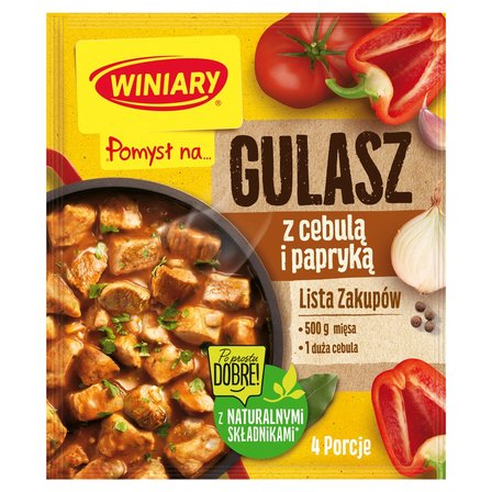 Winiary Pomysł na... Gulasz z cebulą i papryką 47 g (2)