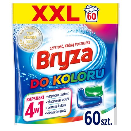 Bryza 4w1 Kapsułki do prania do koloru 1200 g (60 prań) (2)