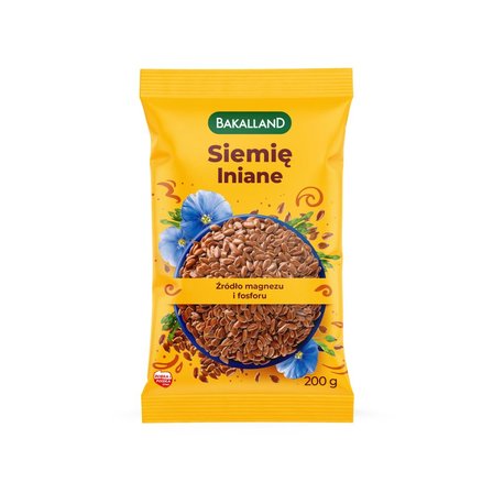 Bakalland Siemię lniane 200 g (1)