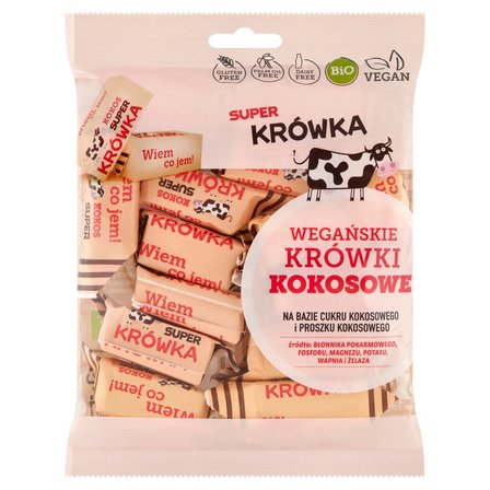 Super Krówka Wegańskie krówki kokosowe 150 g (1)