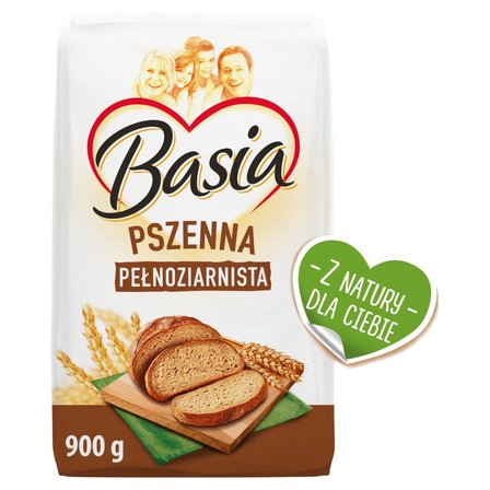 Basia Mąka z pełnego przemiału pszenna typ 1850 900 g (2)