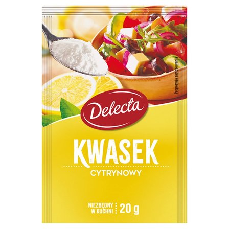 Delecta Kwasek cytrynowy 20 g (1)