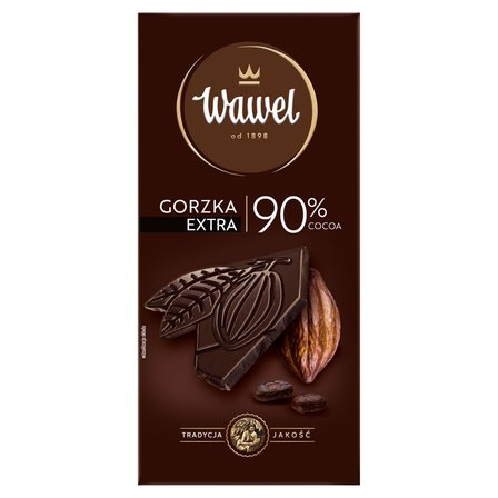 Wawel Czekolada extra gorzka 90 % cocoa 90 g (1)