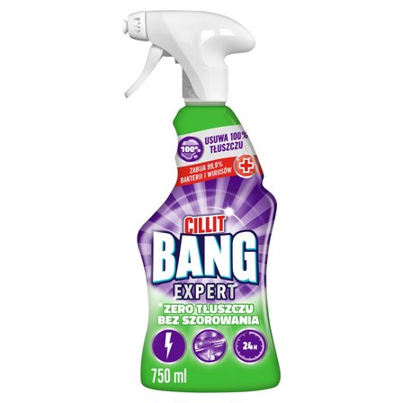 Cillit Bang Expert Spray zero tłuszczu bez szorowania 750 ml (2)