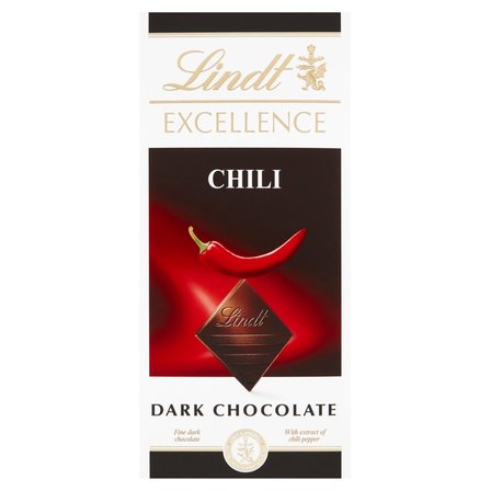 Lindt Excellence Czekolada gorzka z ekstraktem z papryki chili 100 g (1)