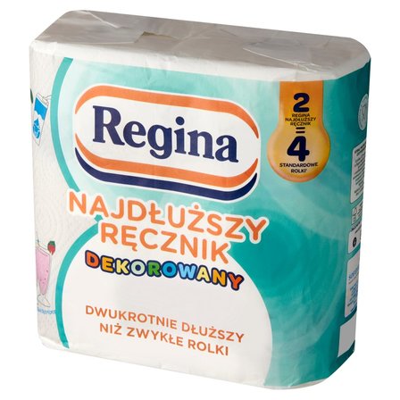 Regina Najdłuższy Ręcznik uniwersalny dekorowany 2 rolki (2)