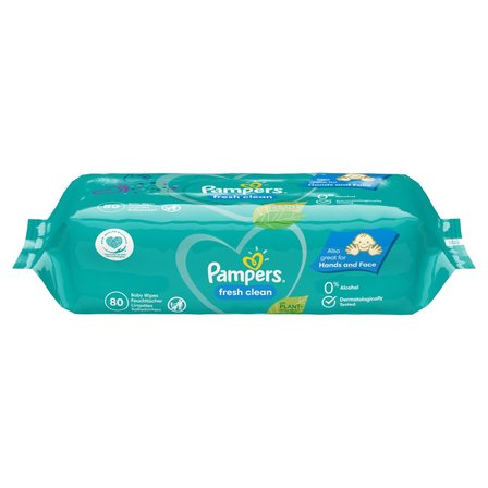 Pampers Fresh Clean Chusteczki 1 opakowania = 80 chusteczek (2)