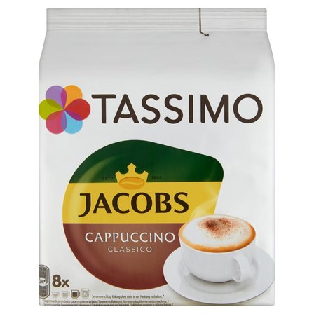 Tassimo Jacobs Cappuccino Classico Kawa mielona 8 kapsułek i mleko 8 kapsułek 260 g (1)