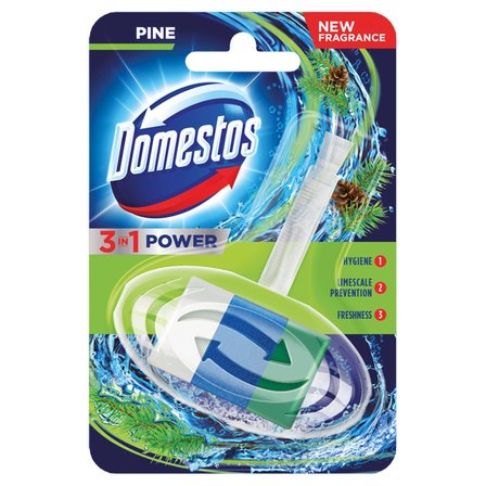 Domestos 3w1 Pine Kostka toaletowa 40 g (1)