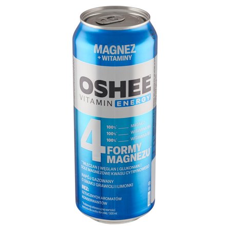 Oshee Vitamin Energy Napój gazowany o smaku gravioli i limonki 500 ml (2)