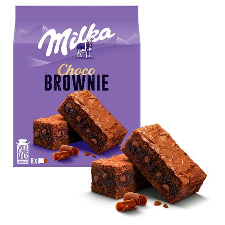 Milka Choco Brownie Ciastka z czekoladą i kawałkami czekolady mlecznej 150 g (6 x 25 g) (3)