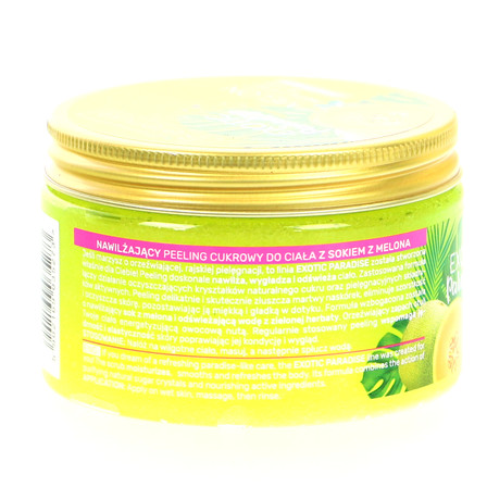 Bielenda Exotic Paradise Peeling cukrowy do ciała melon 350 g (8)