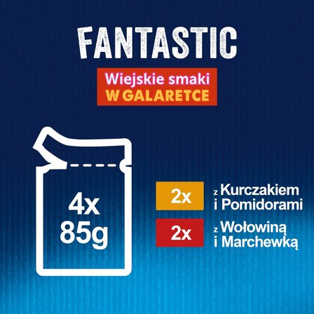 Felix Fantastic Karma dla kotów wiejskie smaki w galaretce 340 g (4 x 85 g) (5)