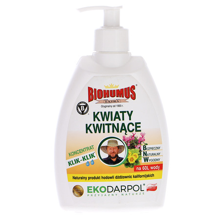 EkoDarPol Biohumus extra kwiaty kwitnące 300ml (1)