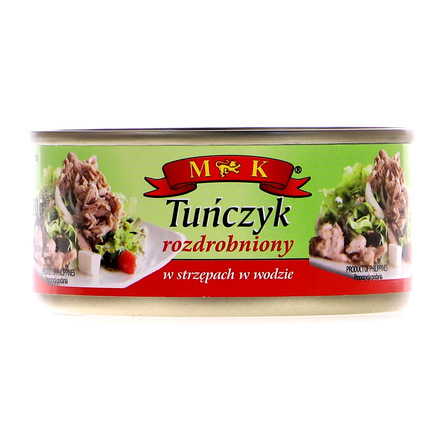 MK Tuńczyk w strzępach w wodzie rozdrobniony 170 g (2)