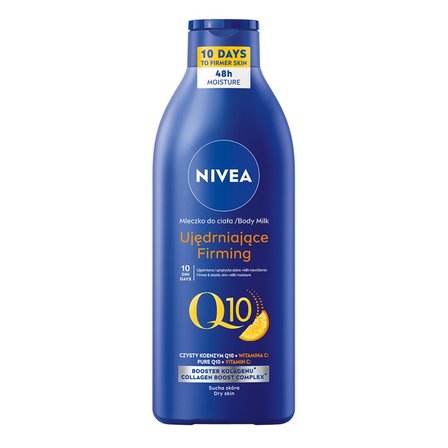 Nivea Q10 + Witamina C Ujędrniające mleczko DO Ciała 400 ml (1)