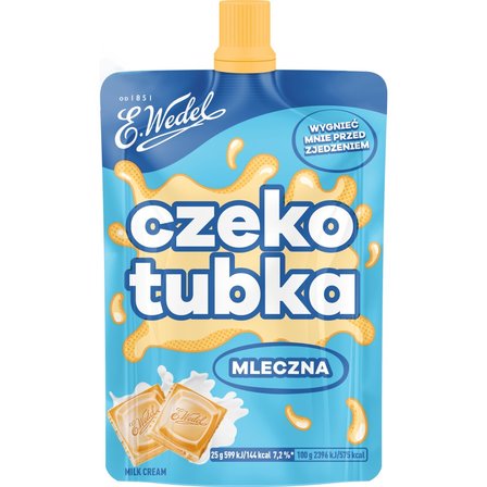 E. Wedel Czekotubka Krem mleczny 50 g (1)