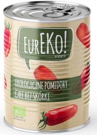 Eko Wital Pomidory całe bez skórki BIO 400 g/ 240 g (1)