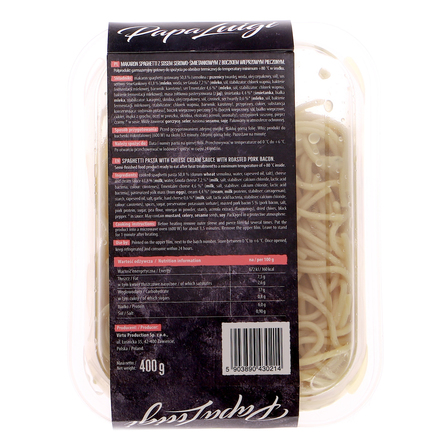 Papa luigi spaghetti carbonara 400g (2)