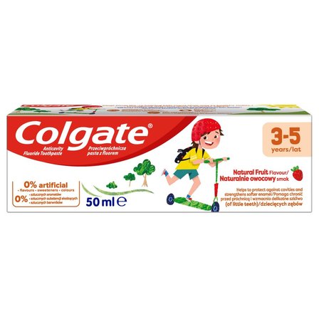 Colgate Kids Pasta do zębów dla dzieci w wieku 3-5 lat smak truskawkowy 50 ml (1)