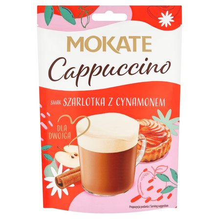 Mokate Cappuccino smak szarlotka z cynamonem 40 g (1)