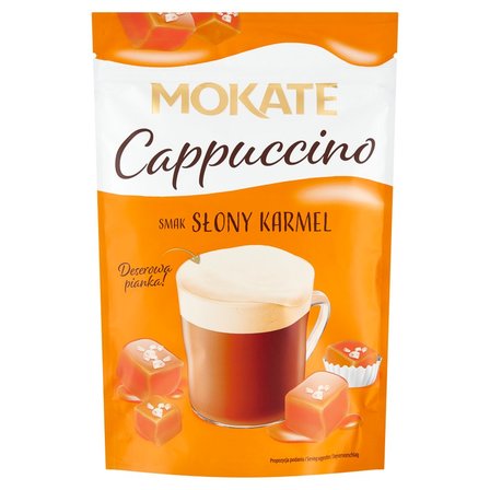 Mokate Cappuccino smak słony karmel 110 g (1)