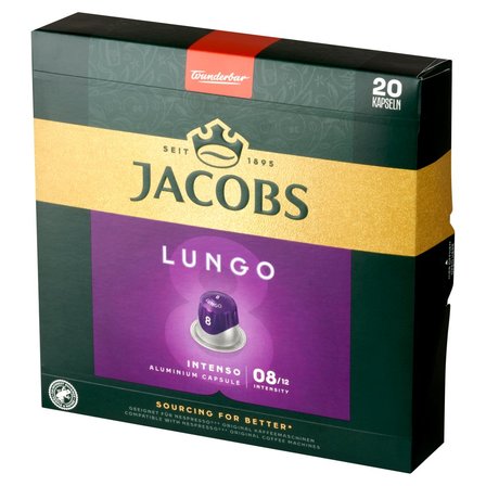 Jacobs Lungo Intenso Kawa mielona w kapsułkach 104 g (20 sztuk) (2)